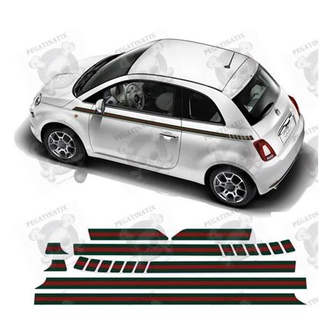 gucci car decal|fiat 500 gucci decals.